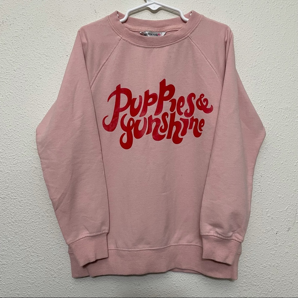 wildfox kids Puppies and Sunshine Crewneck Sweater 4 / 5